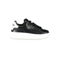 Gaelle Paris Black Polyester Sneakers