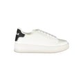 Gaelle Paris Bianco Polyurethan-Sneaker für Herren