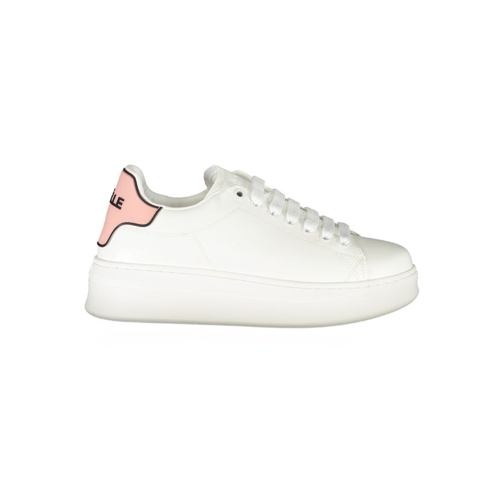 Baskets de sport Gaelle Paris roses en polyester