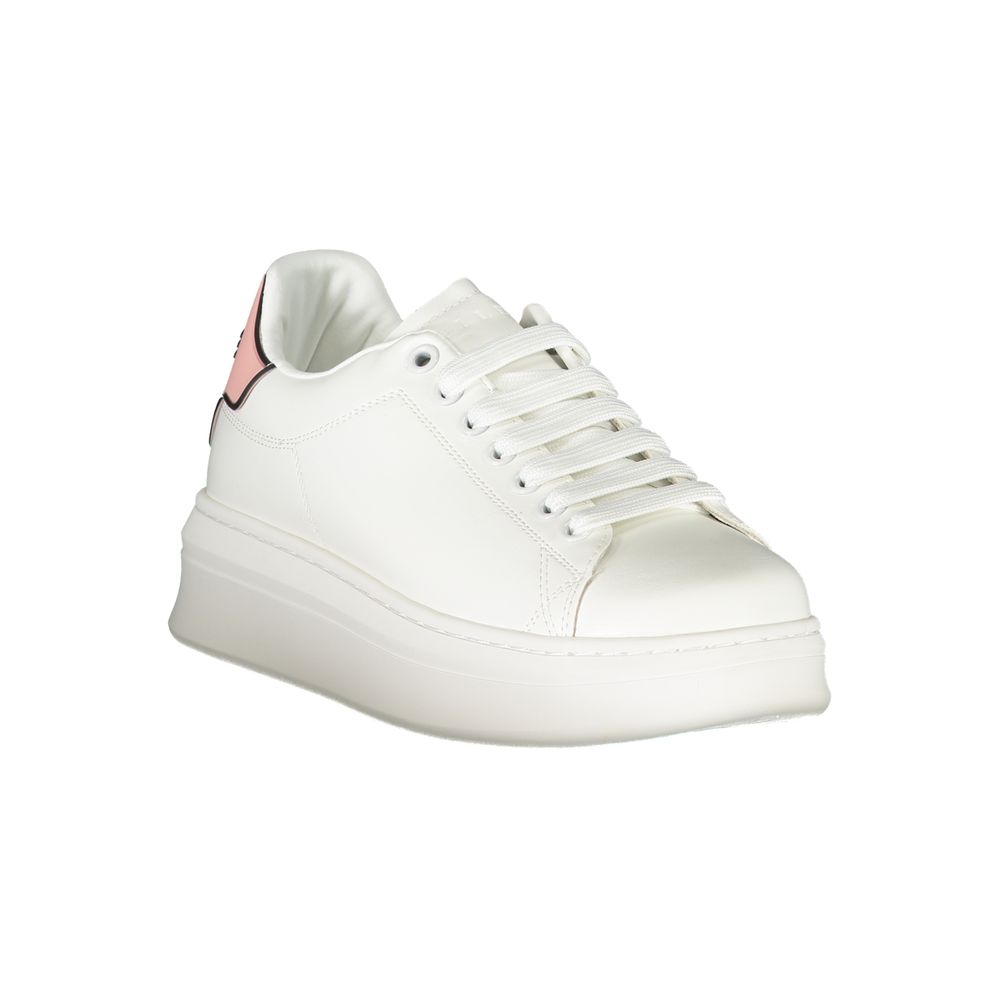 Baskets de sport Gaelle Paris roses en polyester