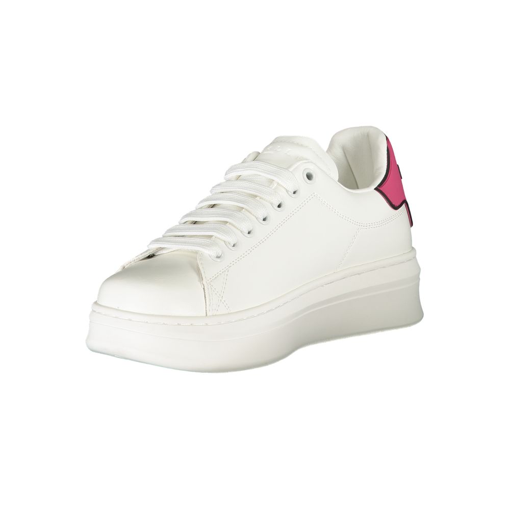 Baskets de sport Gaelle Paris roses en polyester
