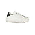 Gaelle Paris Weiße Sneaker aus Polyester im Athletic-Stil