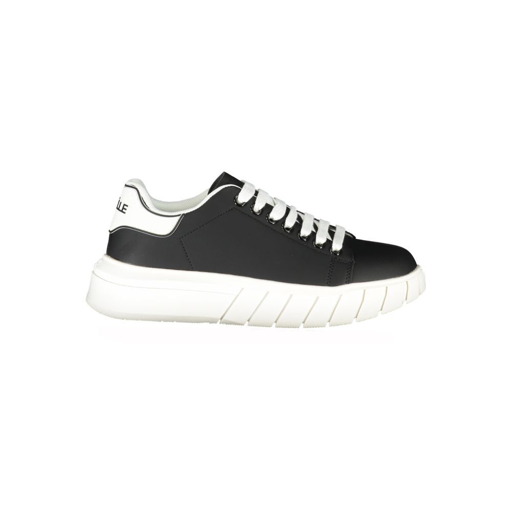 Baskets homme Gaelle Paris noires en polyuréthane