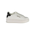 Gaelle Paris Weiße Sneaker aus Polyester im Athletic-Stil