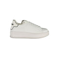 Gaelle Paris Weiße Sneaker aus Polyester im Athletic-Stil