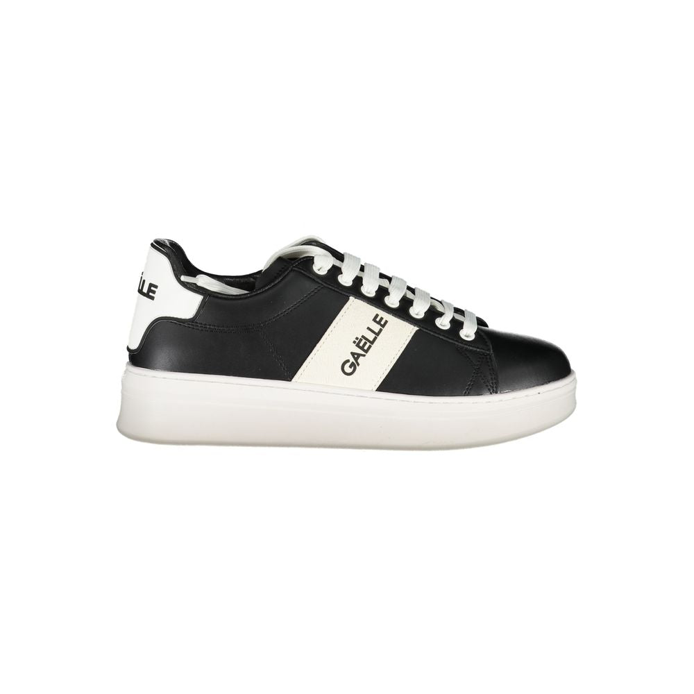 Baskets Gaelle Paris en polyester noir