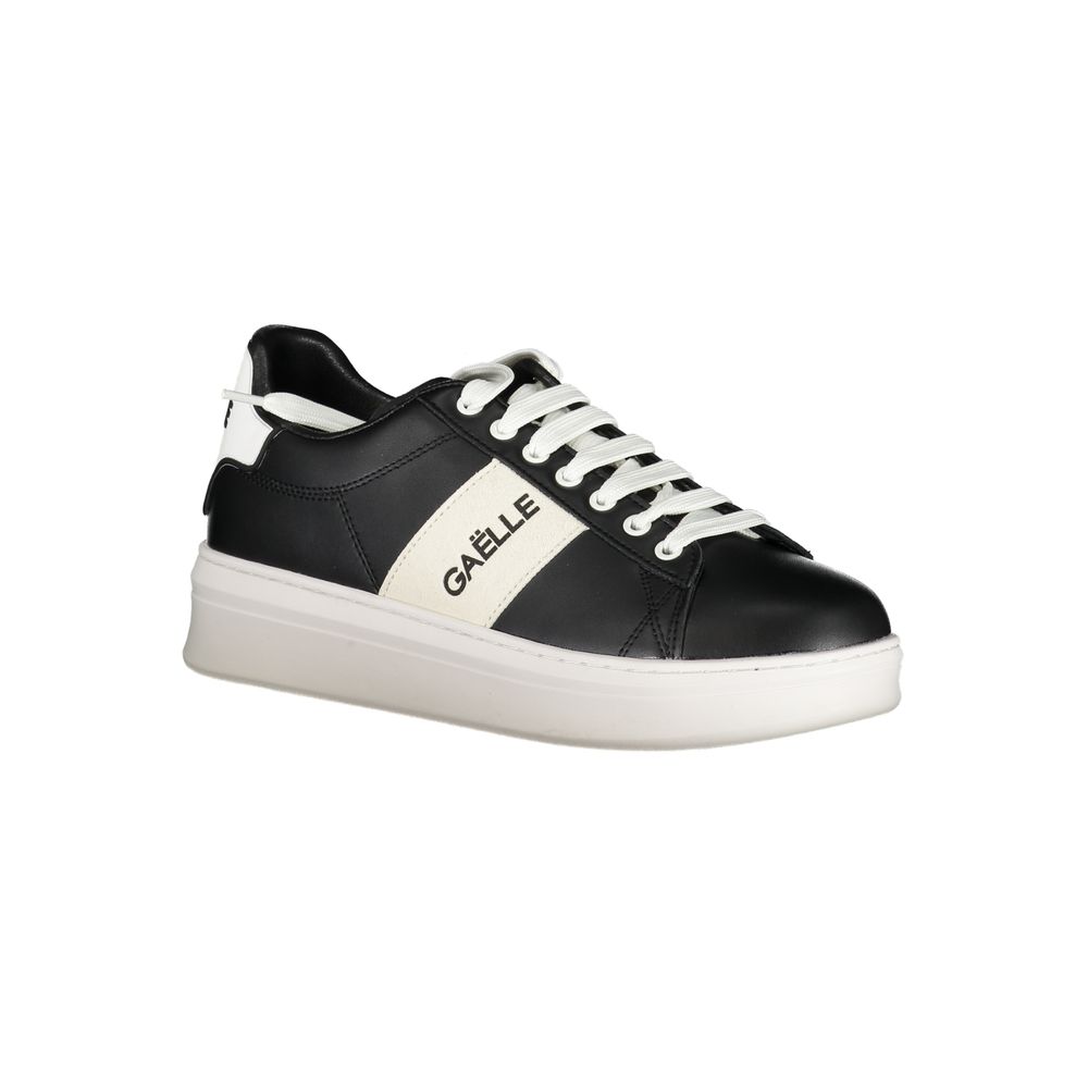 Baskets Gaelle Paris en polyester noir