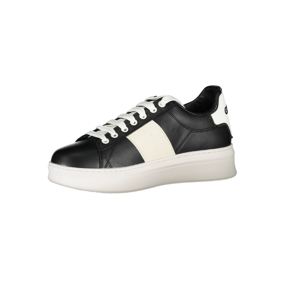 Baskets Gaelle Paris en polyester noir