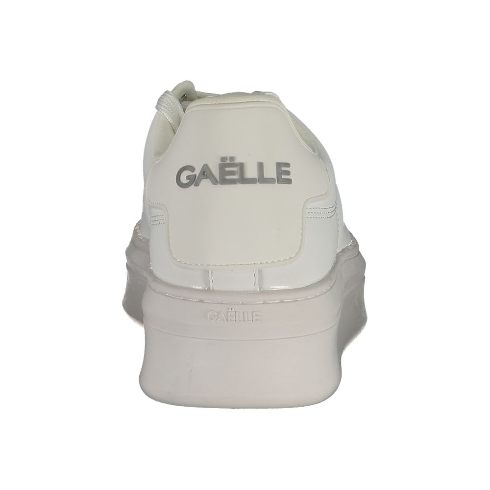 Gaelle Paris Weiße Sneaker aus Polyester im Athletic-Stil