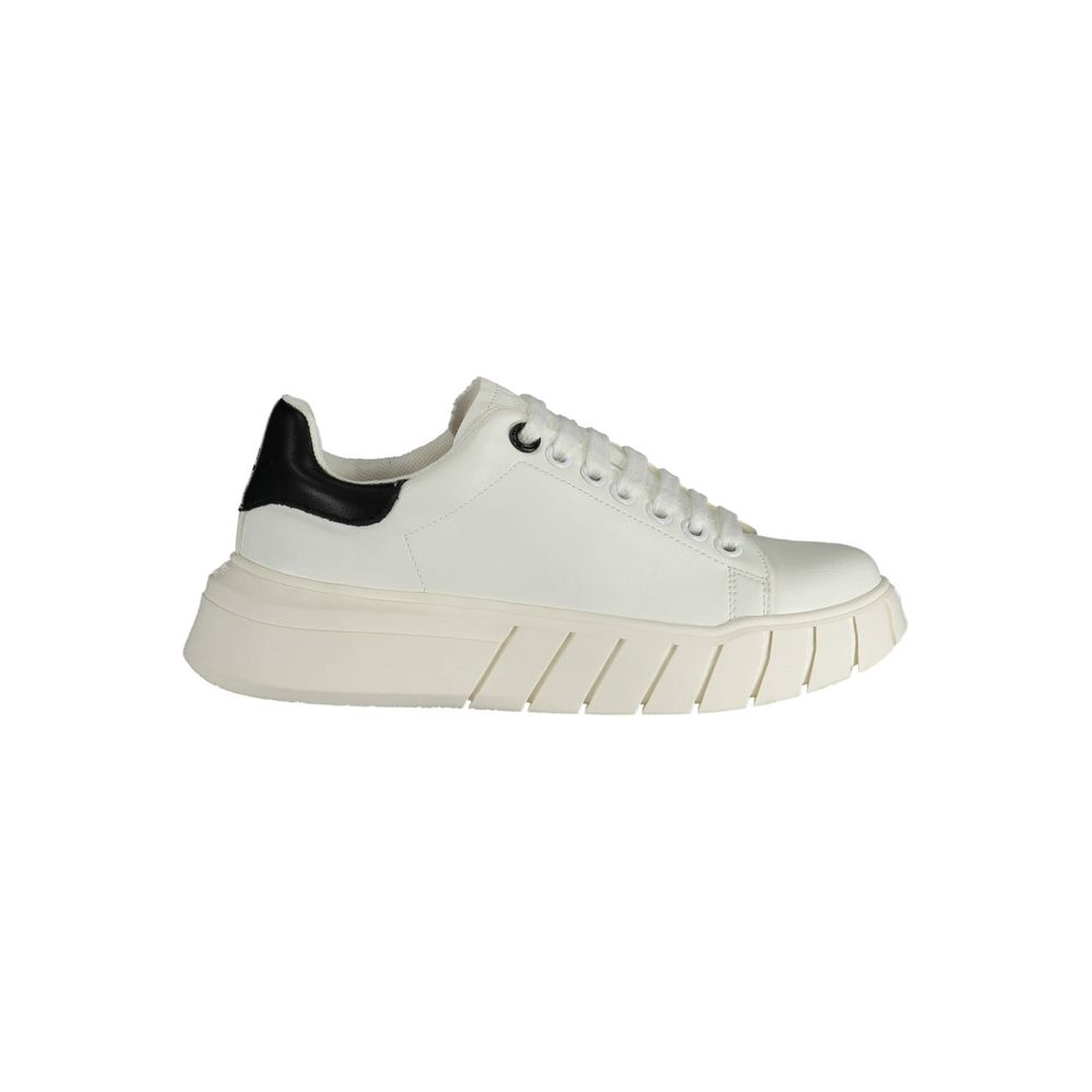 Gaelle Paris Bianco Poliuretano Donna Sneaker