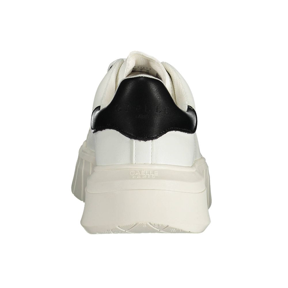 Gaelle Paris Bianco Poliuretano Donna Sneaker