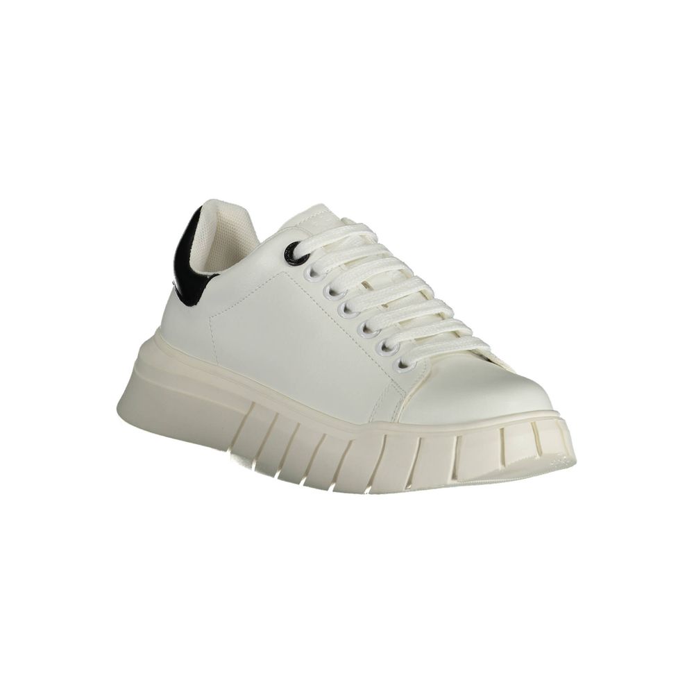 Gaelle Paris Bianco Poliuretano Donna Sneaker