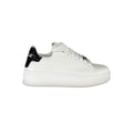Gaelle Paris White Polyurethane Women's Sneaker