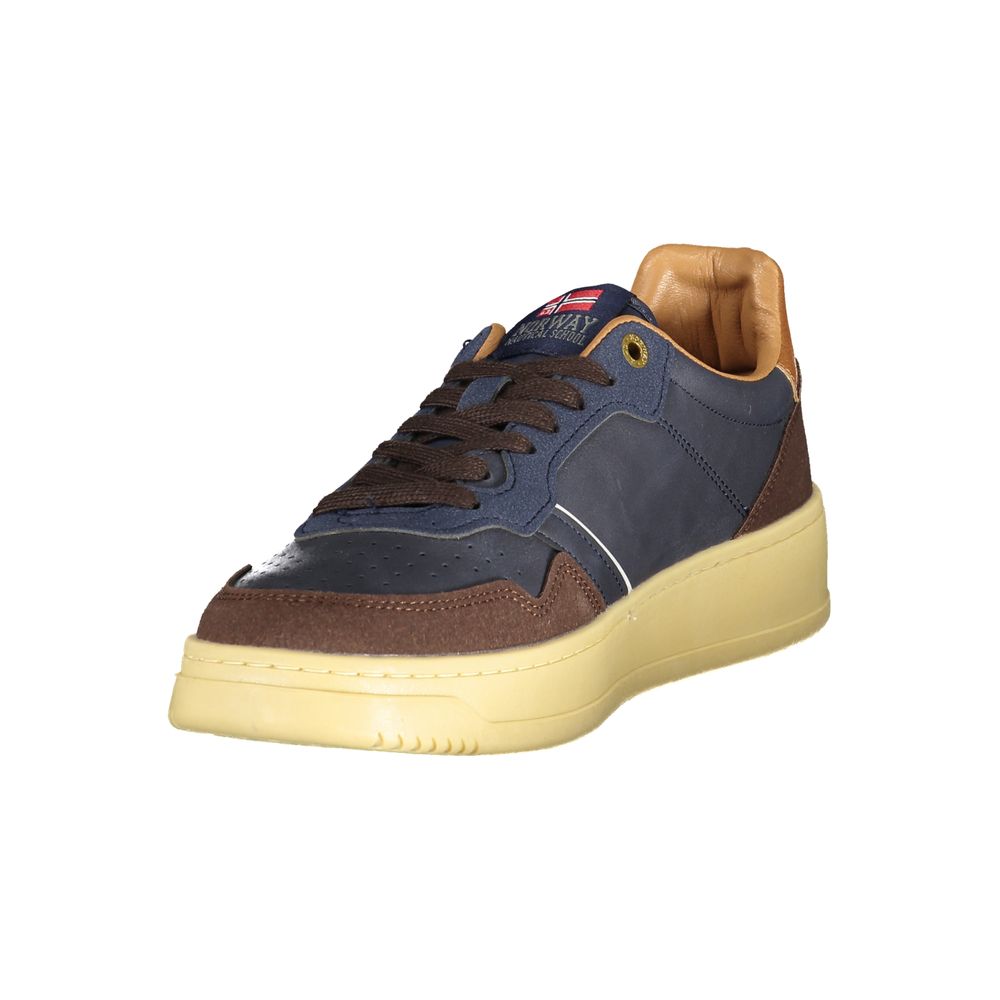 Norway 1963 Men's Blue Polyurethane Sneakers