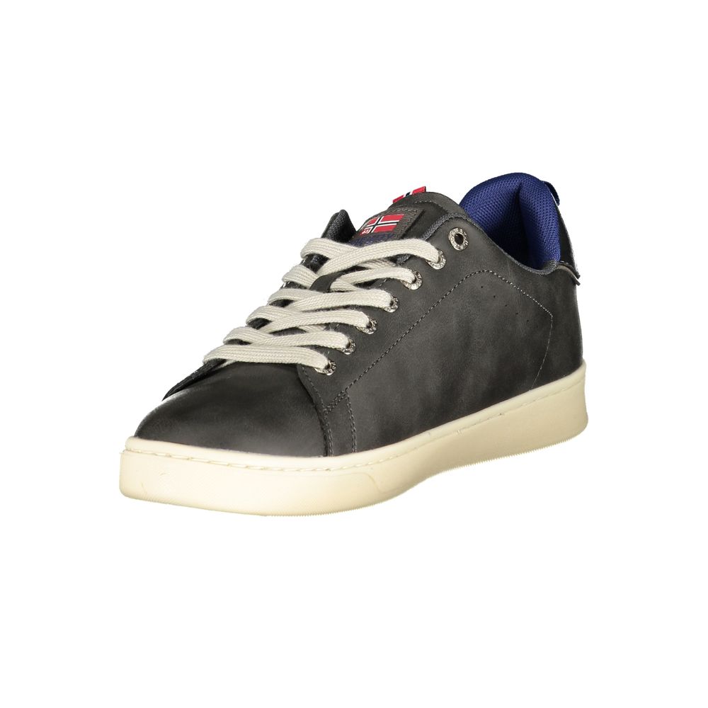 Norvège 1963 Baskets noires en polyuréthane pour homme