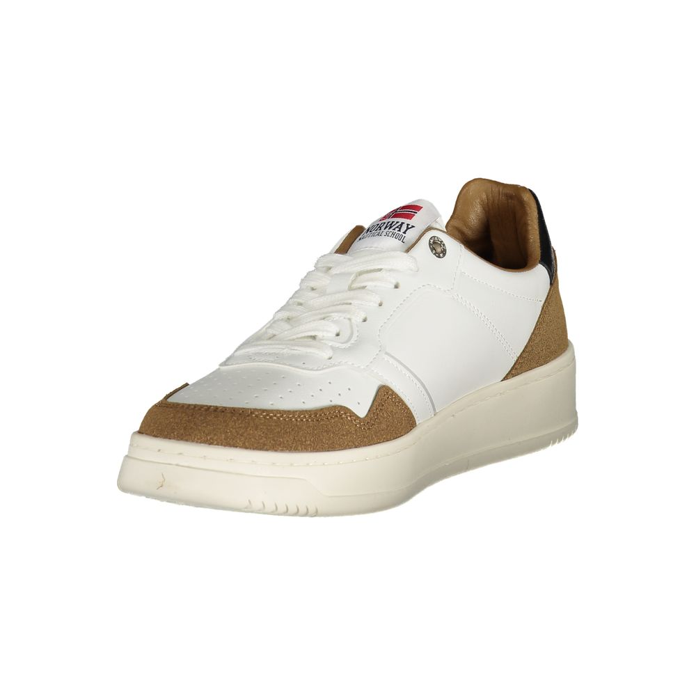Norway 1963 Bianco Polyurethane Herren Sneaker