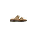 Dr. Martens Beige Leder Pantoletten