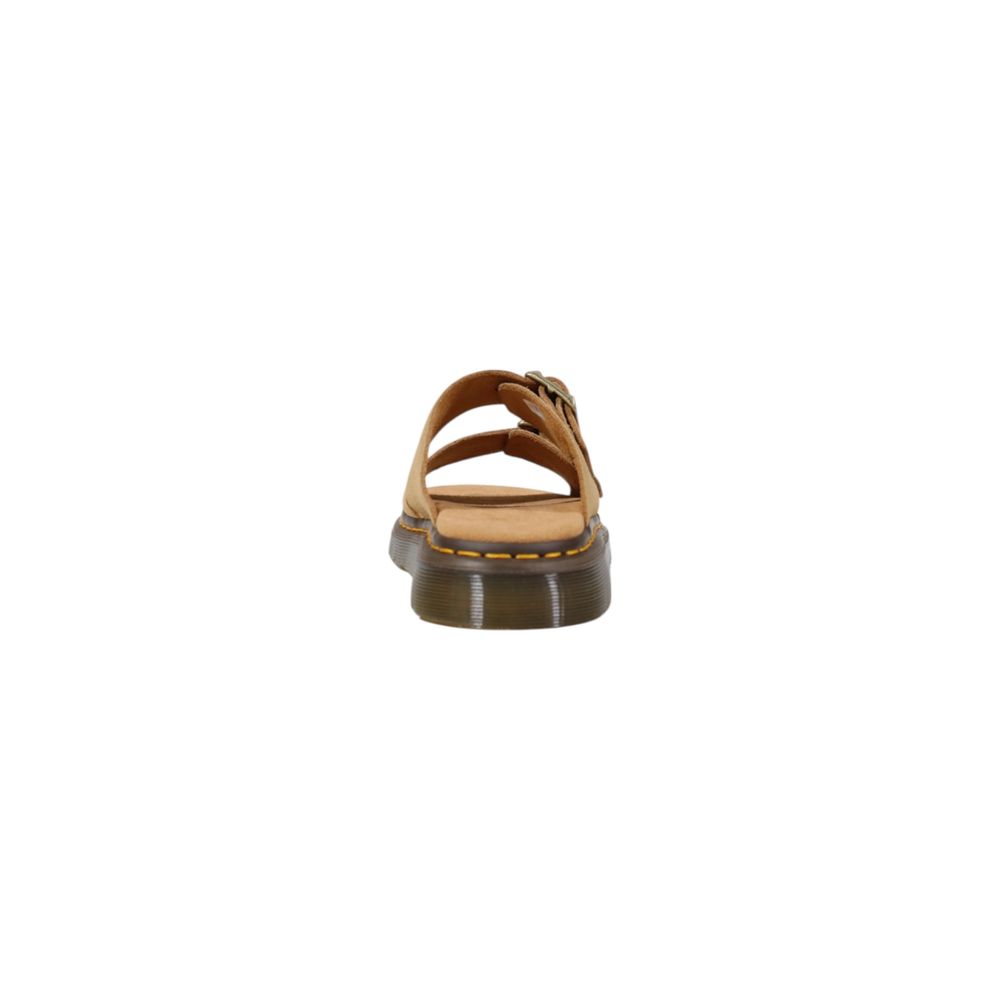 Dr. Martens Beige Leder Pantoletten