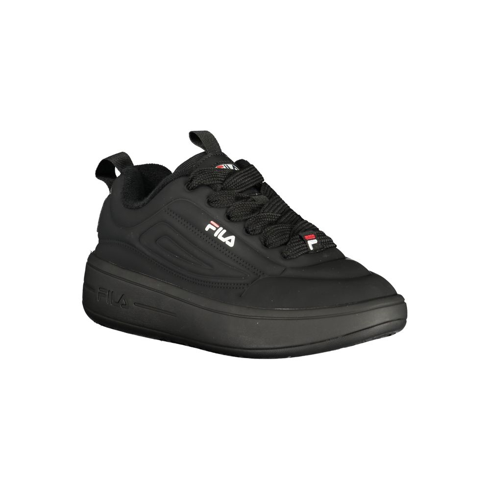 Baskets Fila noires en polyester