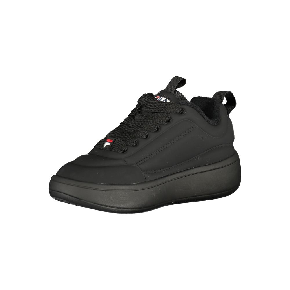 Baskets Fila noires en polyester