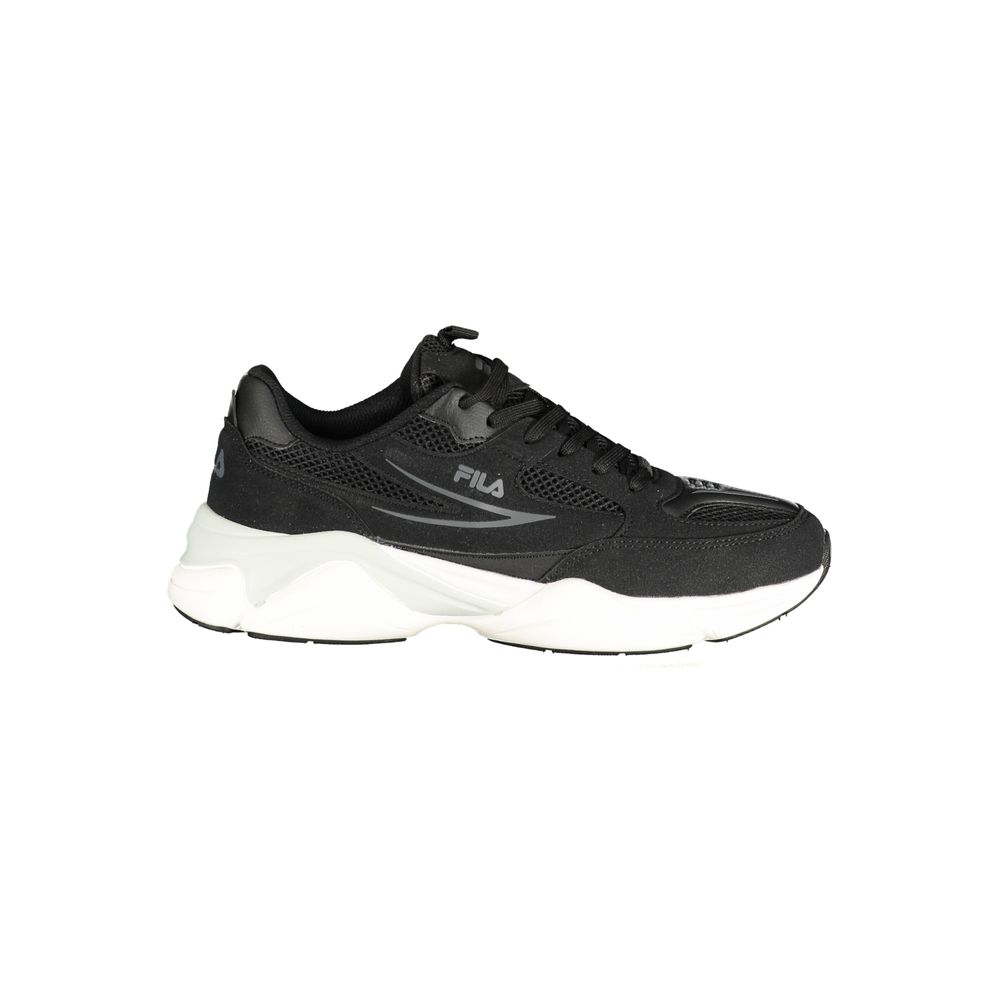 Fila Men's Black Polyurethane Sneakers