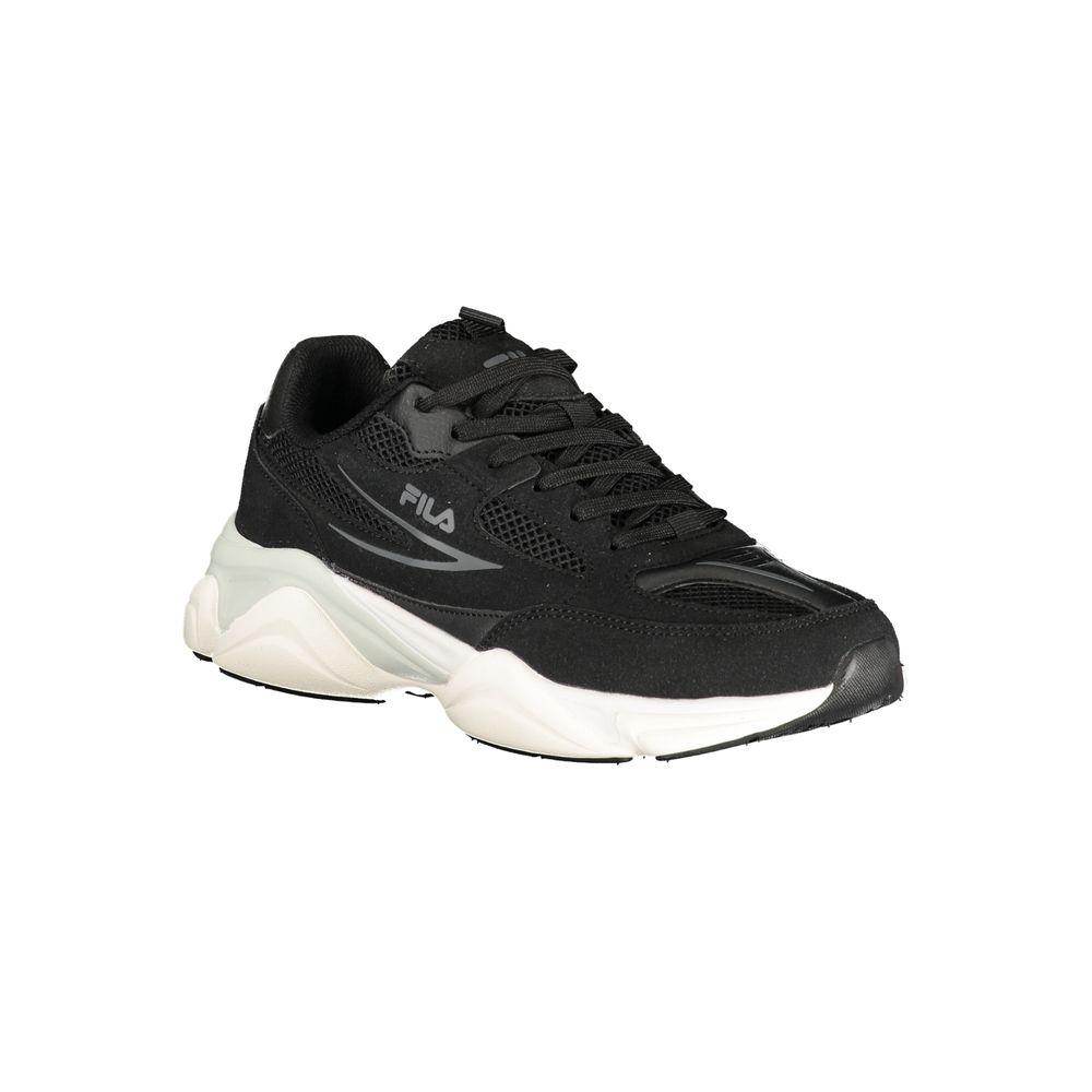 Fila Men's Black Polyurethane Sneakers