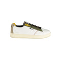 Gas Weiße Herren-Sneaker aus Polyester