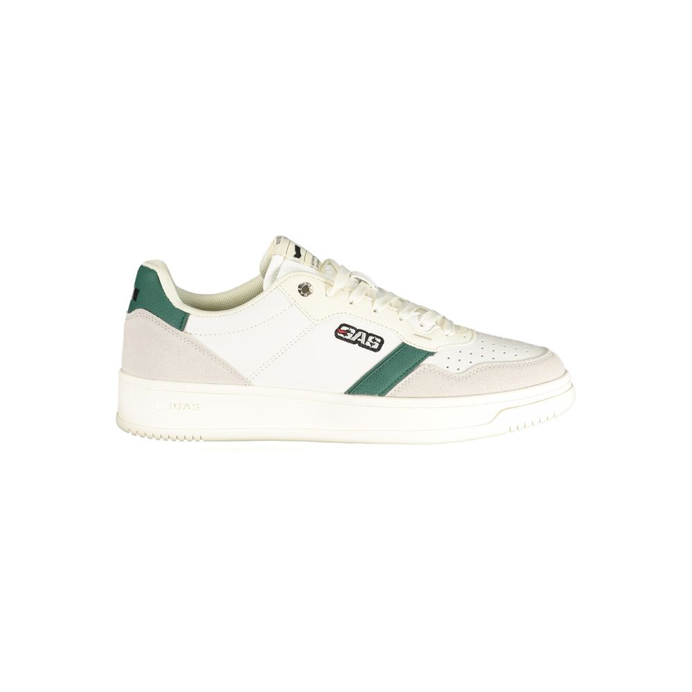 Gas Schwarzer Herren-Sneaker aus Polyester