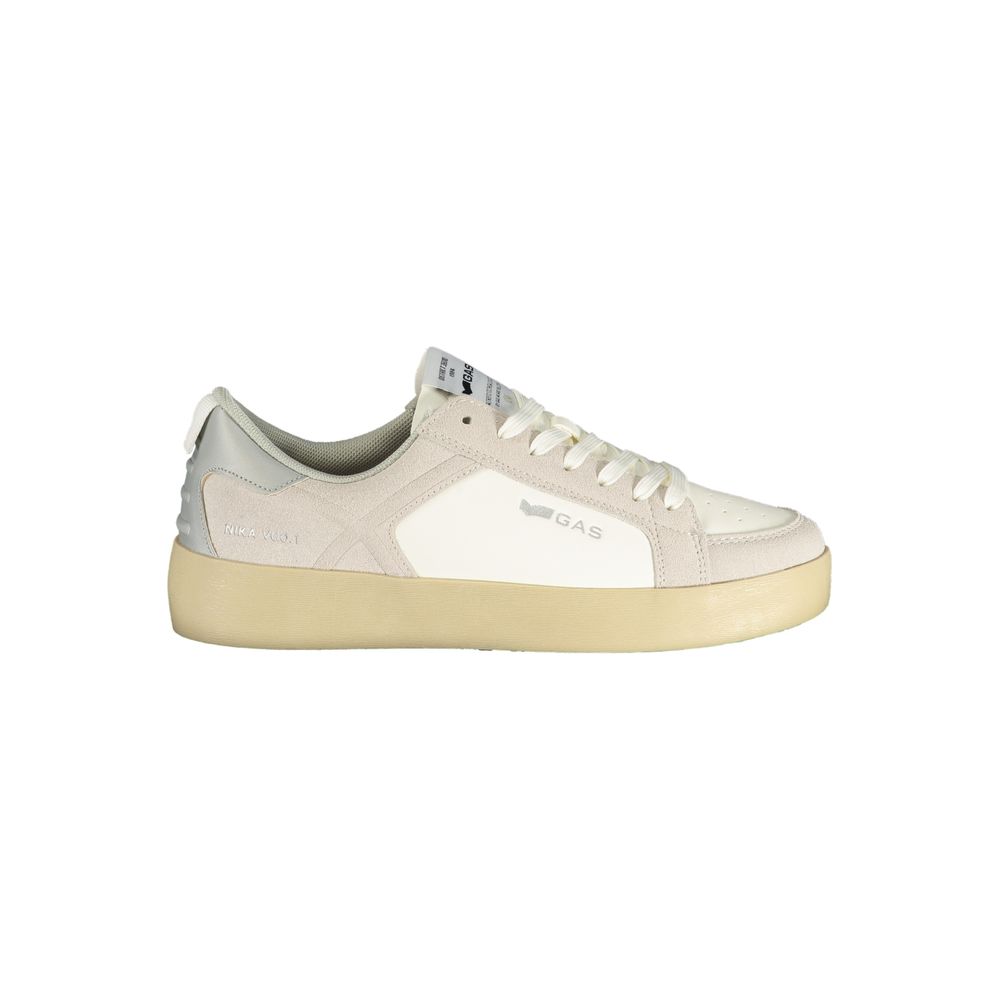 Gas White Polyurethane Women's Sneaker