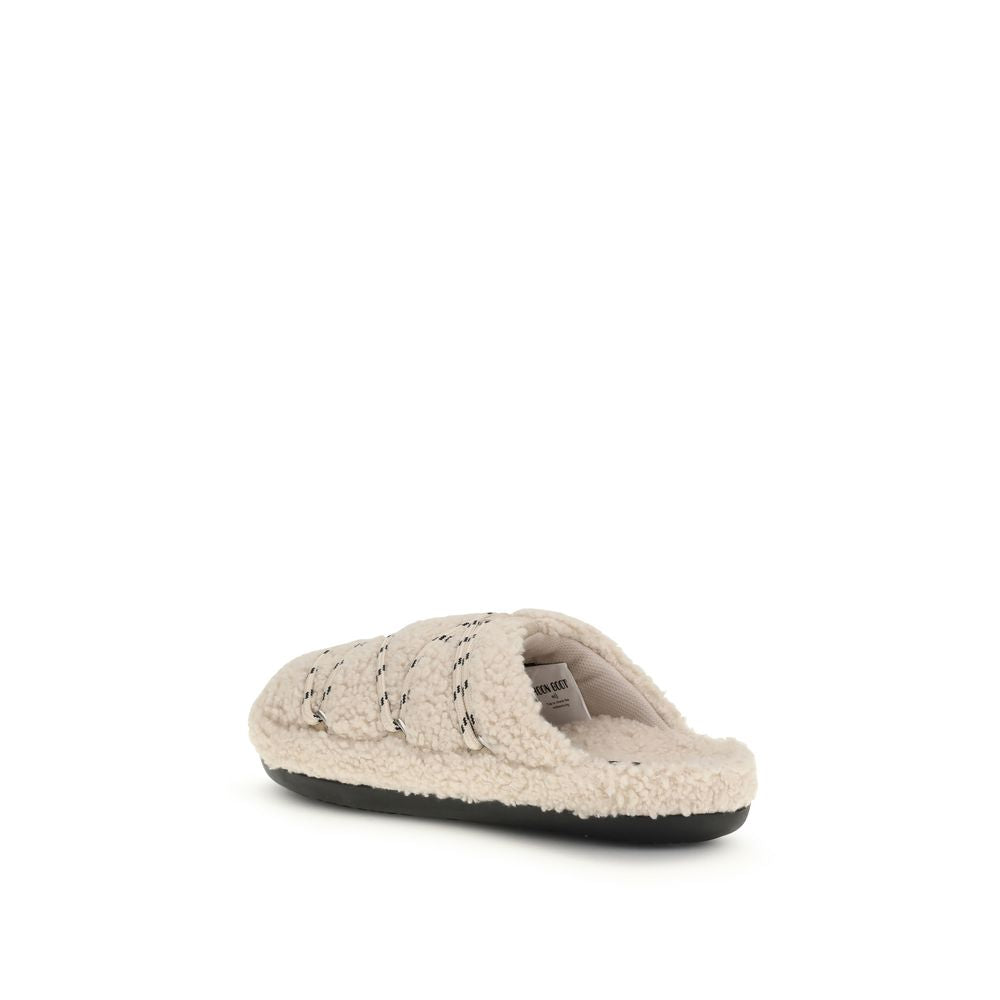 Moon Boot Beige Polyamide Slippers