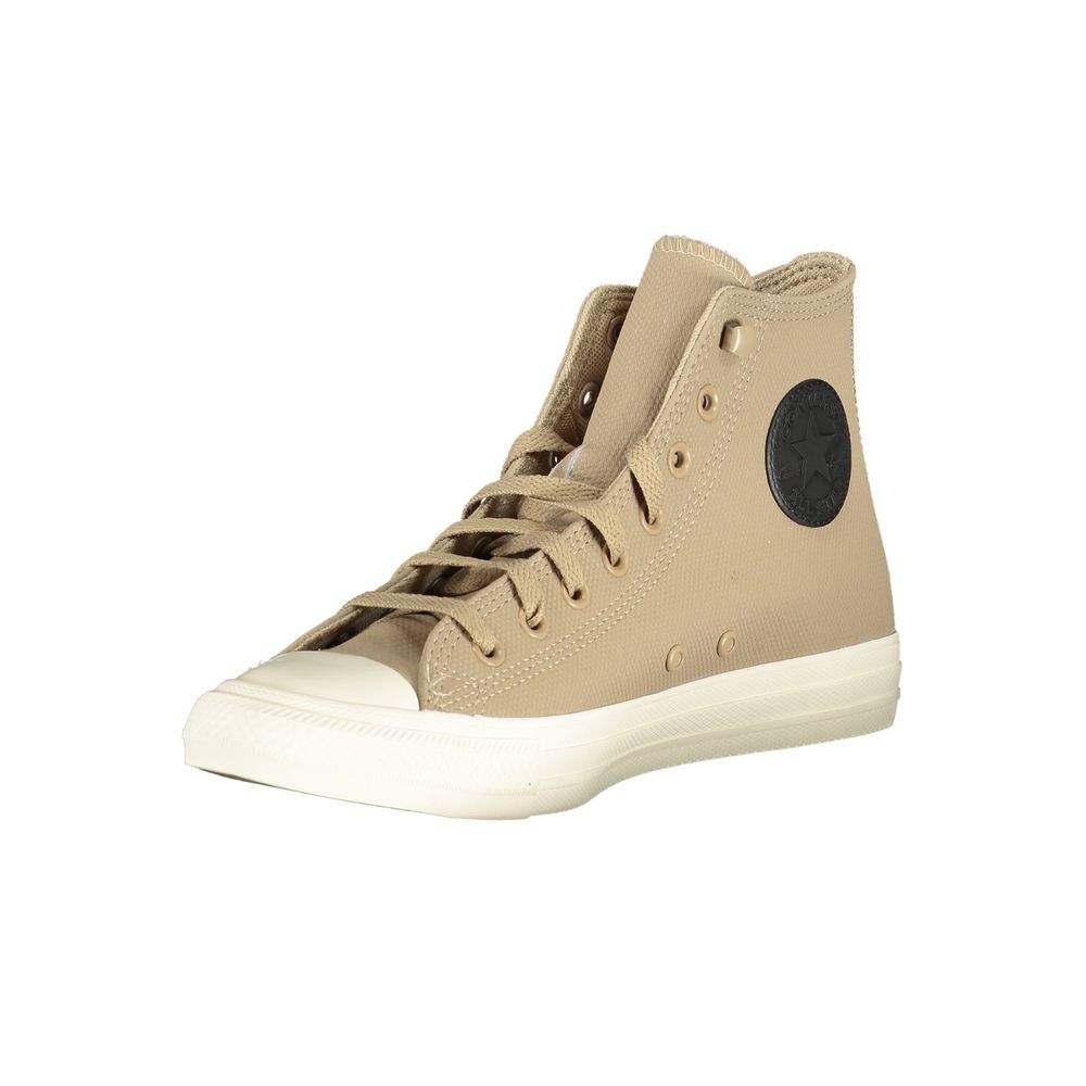Converse Beige Leather Unisex Sneakers