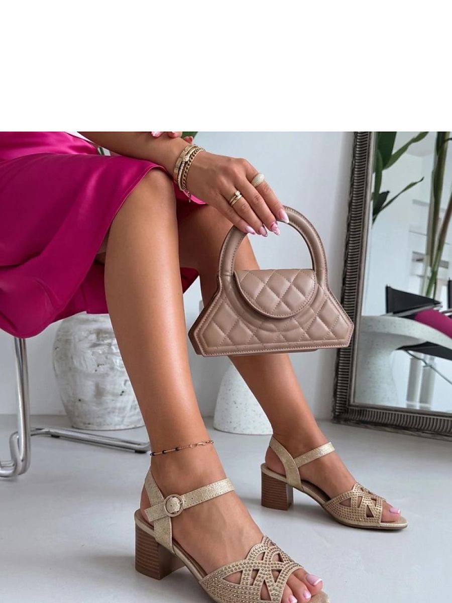 Sandalen mit Absatz Modell 229006 Solea