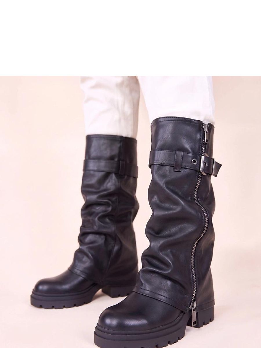 Stiefel mit Absatz Modell 230773 Solea